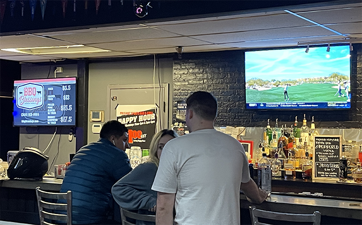 digital menus - Free design, hosting, and maintenance - Beer and BBQ Menu